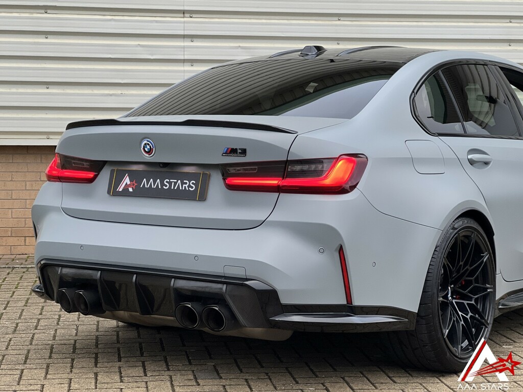 BMW M3 Saloon 3.0 Biturbo Competition Steptronic M Xdrive OV72HFJ Grey #4