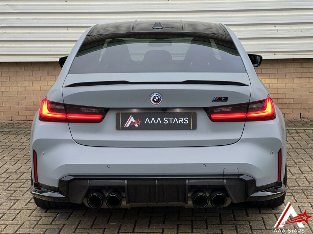 BMW M3 Saloon 3.0 Biturbo Competition Steptronic M Xdrive OV72HFJ Grey #2
