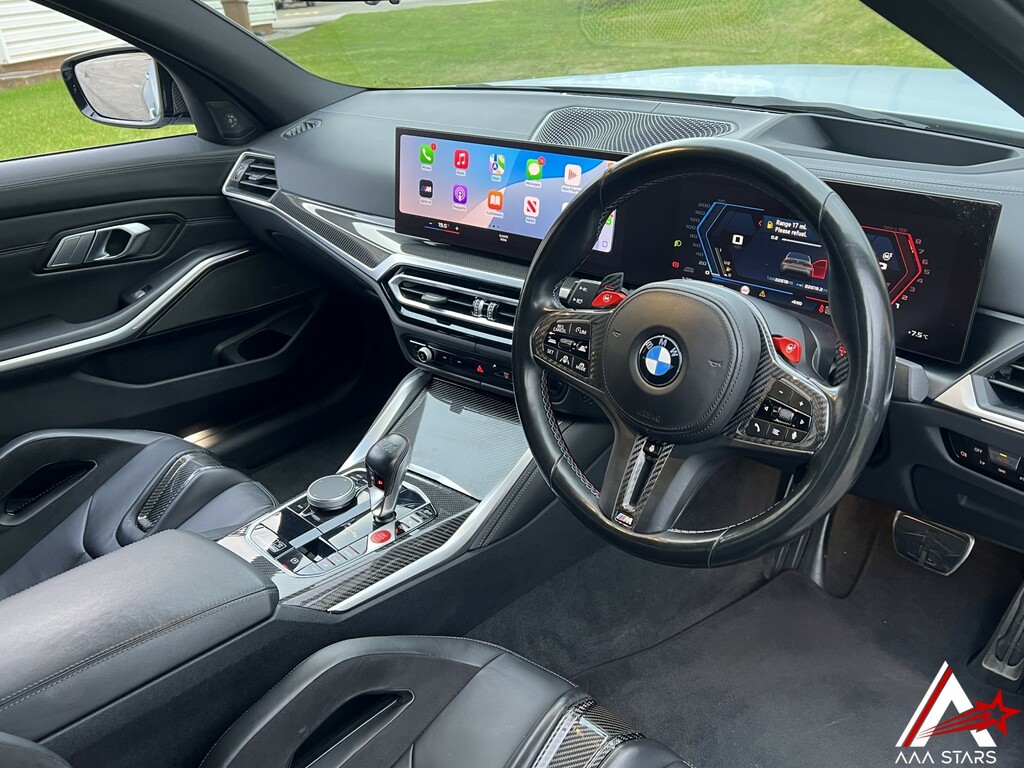 BMW M3 Saloon 3.0 Biturbo Competition Steptronic M Xdrive OV72HFJ Grey #5