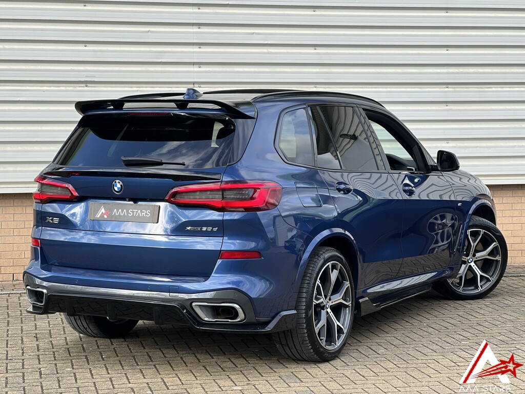 BMW X5 Suv 3.0 30D M Sport Xdrive Euro 6 Ss PX68GXV Blue #3