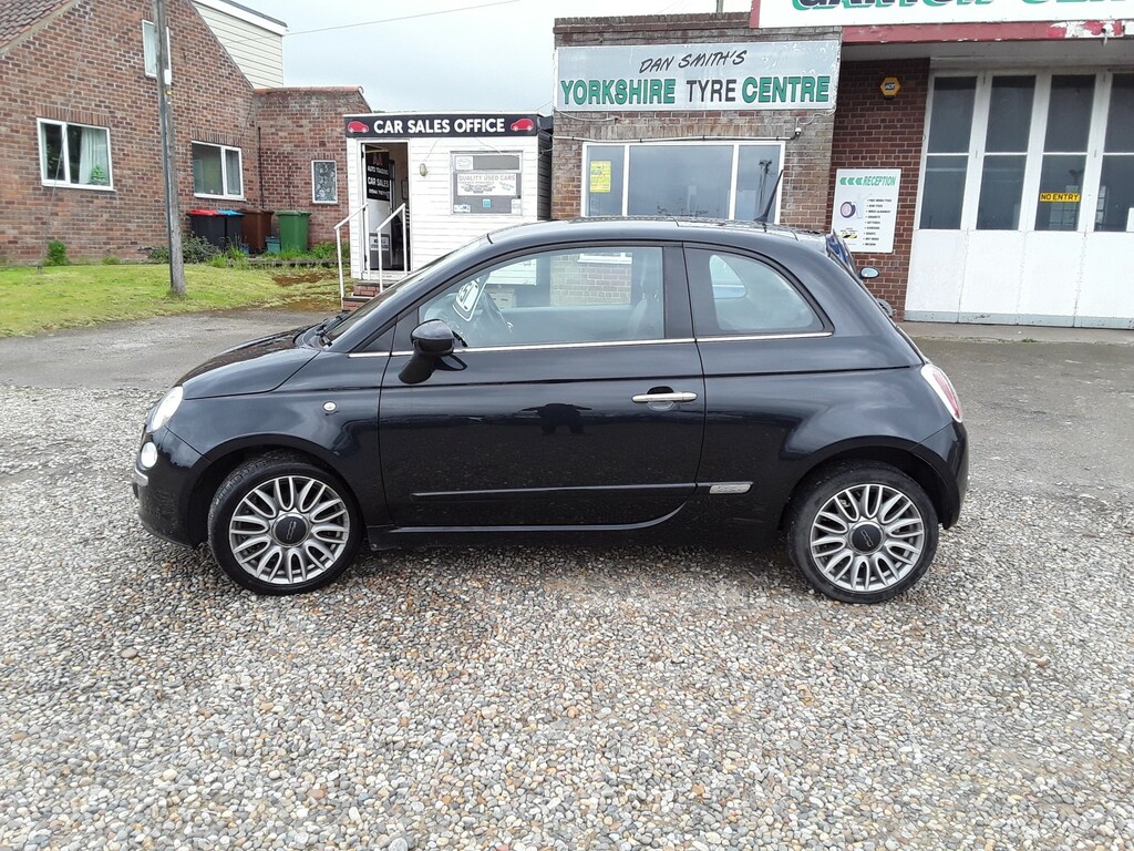 Fiat 500 Hatchback 1.2 500 1.2 69Hp Lounge 2015 2015 WN15WCJ Black #4