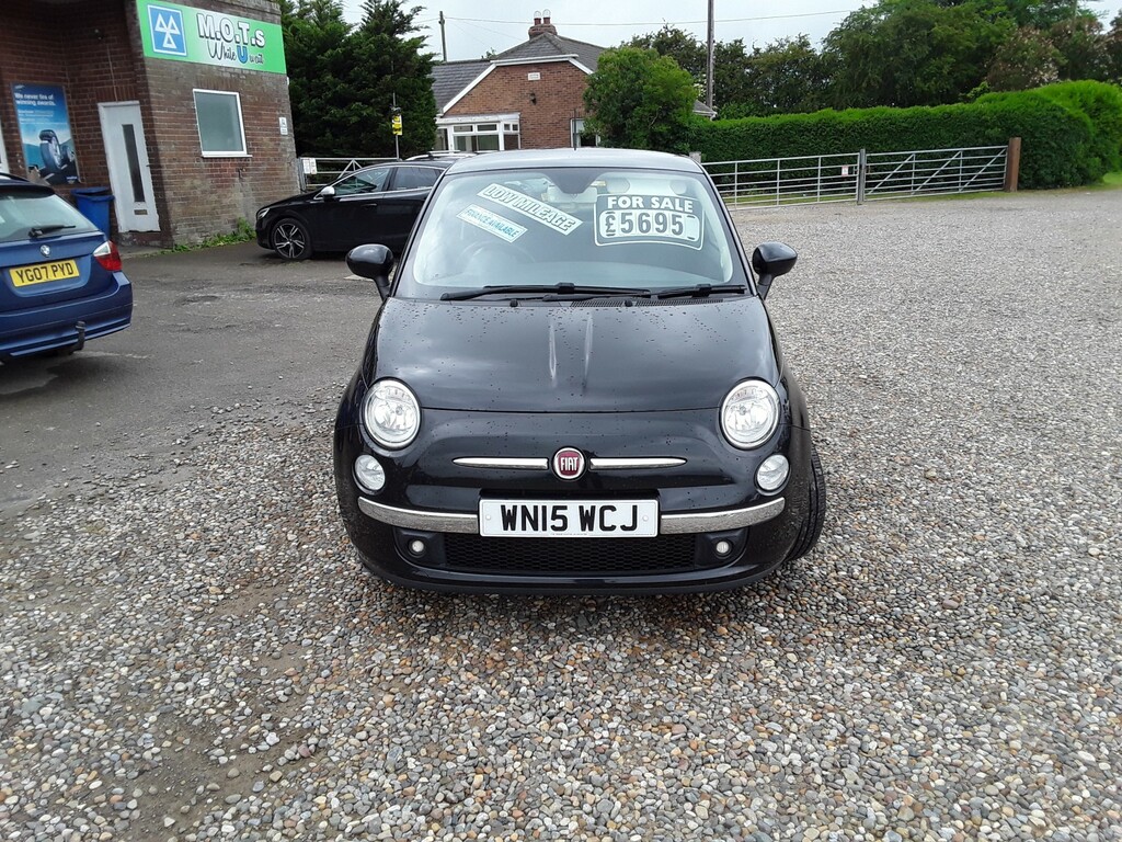 Fiat 500 1.2 500 1.2 69Hp Lounge 2015 Black #2