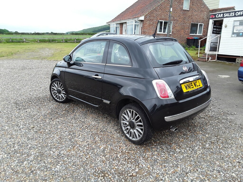Fiat 500 1.2 500 1.2 69Hp Lounge 2015 Black #5