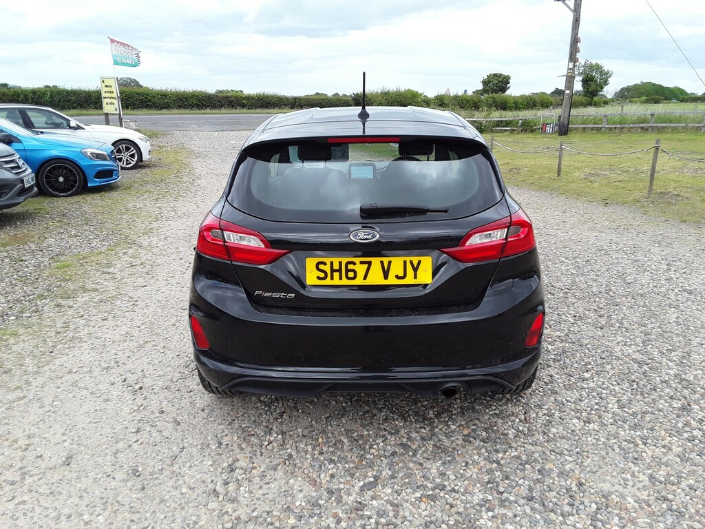 Ford Fiesta Hatchback 1.0 T Ecoboost St-line 2017 SH67VJY Black #6