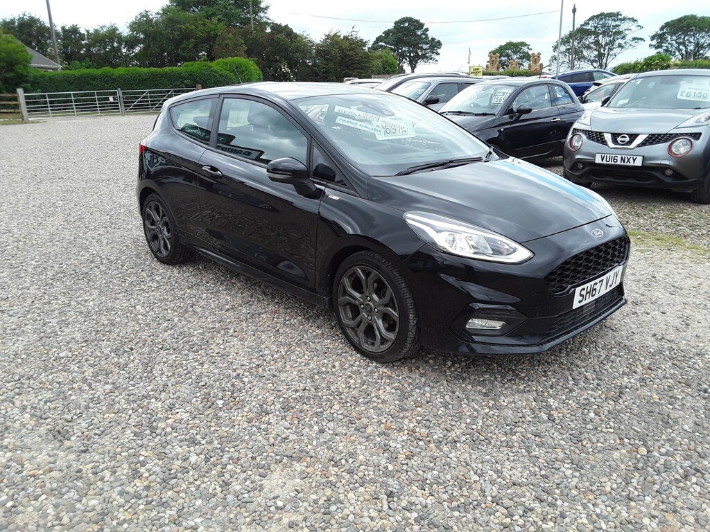 Ford Fiesta Hatchback 1.0 T Ecoboost St-line 2017 Black
