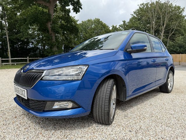 Skoda Fabia 1.0 Tsi Se L Hatchback Euro 6 S Blue