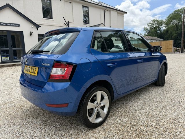 Skoda Fabia 1.0 Tsi Se L Hatchback Euro 6 S BA68DXZ Blue #5