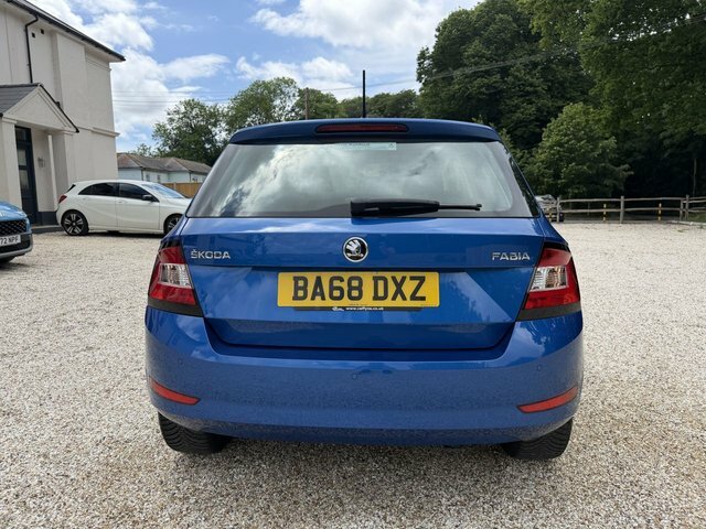 Skoda Fabia 1.0 Tsi Se L Hatchback Euro 6 S BA68DXZ Blue #4