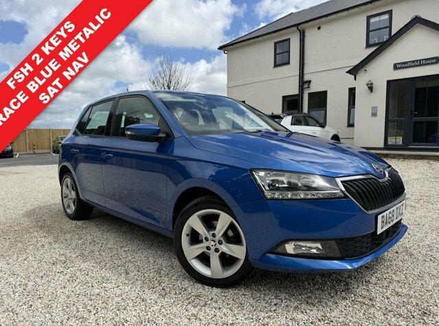 Skoda Fabia 1.0 Tsi Se L Hatchback Euro 6 S Blue