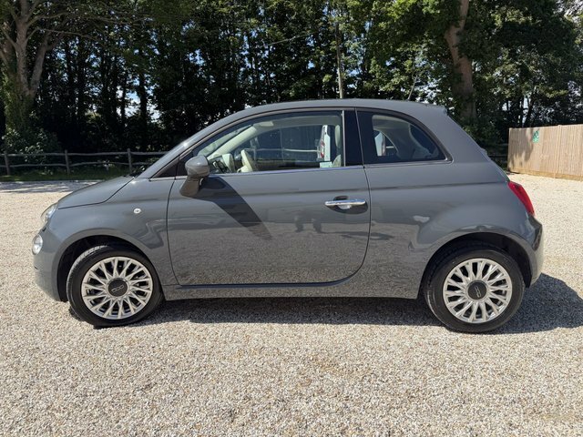 Fiat 500 1.2 Lounge Hatchback Euro 6 S S Grey #5