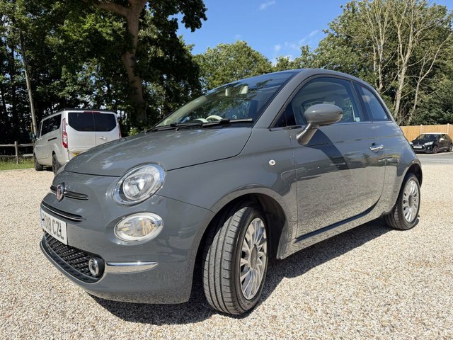 Fiat 500 1.2 Lounge Hatchback Euro 6 S S Grey #3