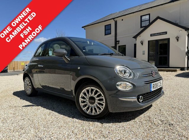 Fiat 500 1.2 Lounge Hatchback Euro 6 S S Grey