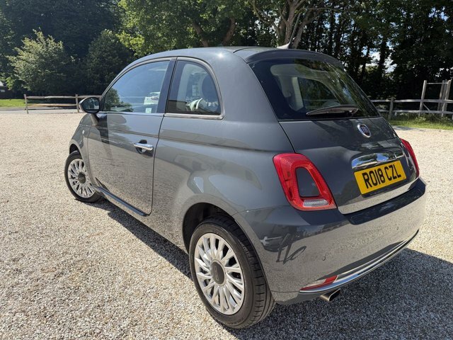 Fiat 500 1.2 Lounge Hatchback Euro 6 S S Grey #6