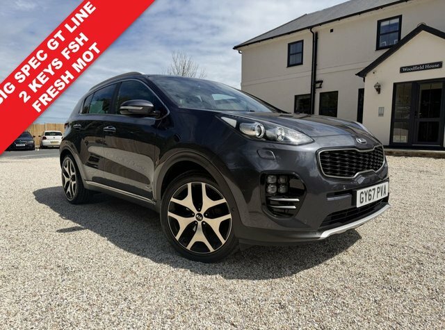 Kia Sportage 2.0 Crdi Gt-line S Suv Awd Euro 6 Silver