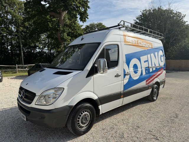 Mercedes-Benz Sprinter 2.1 313 Cdi Panel Van Rwd L2 12 White #3