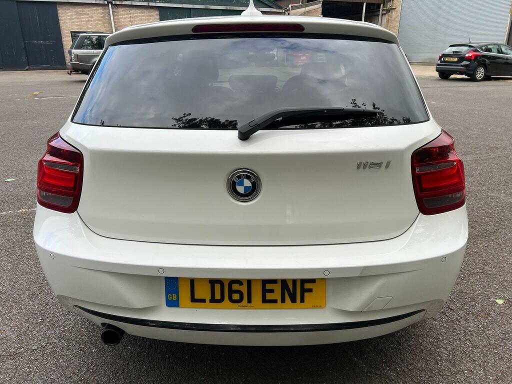BMW 1 Series Hatchback 1.6 118I Sport Euro 5 Ss 20 White #5