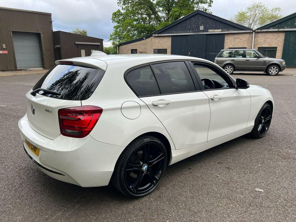 BMW 1 Series Hatchback 1.6 118I Sport Euro 5 Ss 20 White #4
