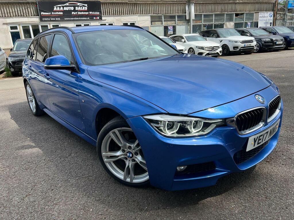 BMW 3 Series Estate 2.0 320D M Sport Touring Xdrive Euro 6 YE17NWG Blue #3