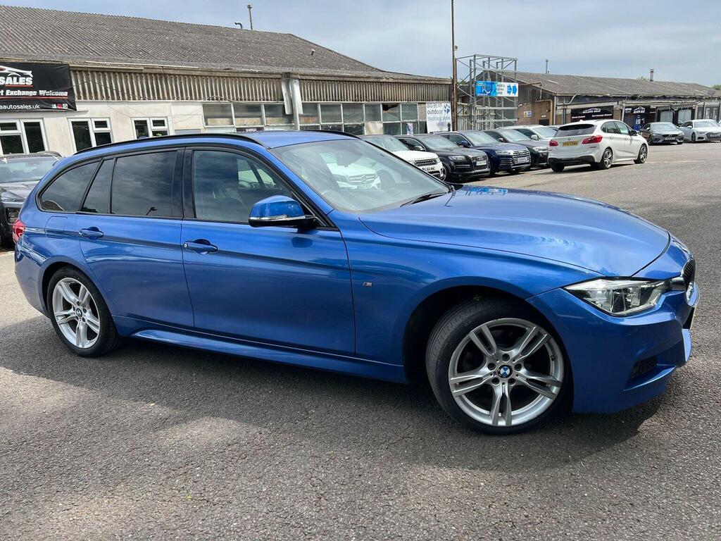BMW 3 Series Estate 2.0 320D M Sport Touring Xdrive Euro 6 YE17NWG Blue #4
