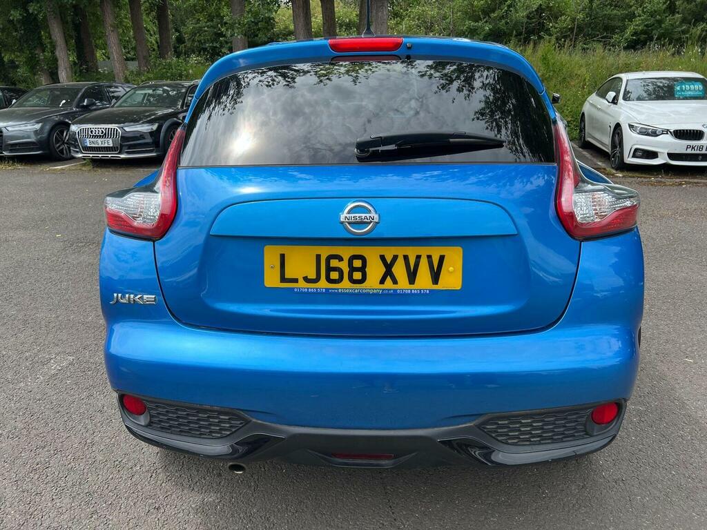 Nissan Juke Suv 1.6 Tekna Xtron Euro 6 201868 LJ68XVV Blue #6