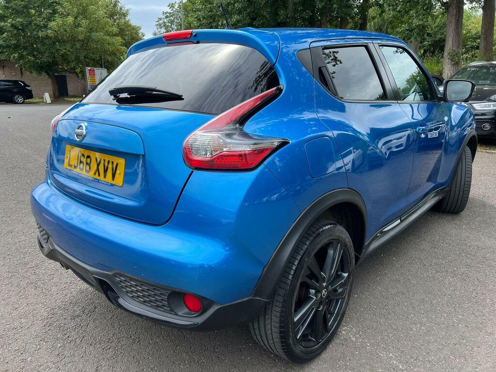 Nissan Juke Suv 1.6 Tekna Xtron Euro 6 201868 LJ68XVV Blue #5