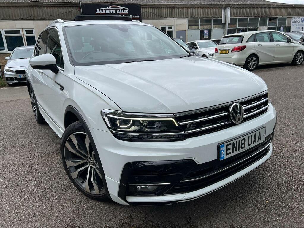 Volkswagen Tiguan 2.0 Tsi R-line Dsg 4Motion Euro 6 Ss White