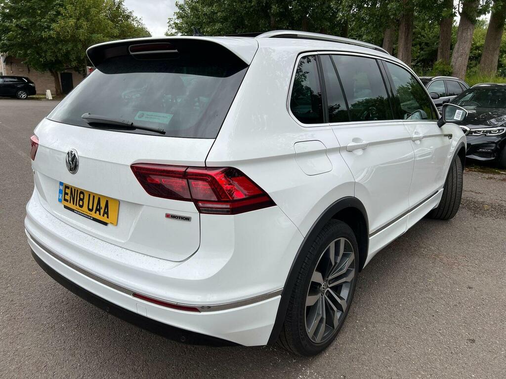 Volkswagen Tiguan 2.0 Tsi R-line Dsg 4Motion Euro 6 Ss EN18UAA White #6