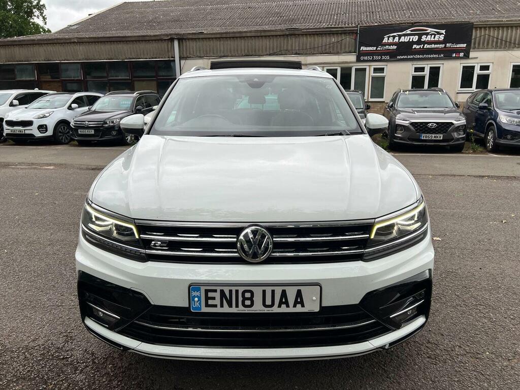 Volkswagen Tiguan 2.0 Tsi R-line Dsg 4Motion Euro 6 Ss EN18UAA White #2