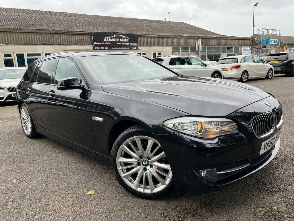 BMW 5 Series 2.0 520D Se Touring Steptronic Euro 5 Ss Black #3
