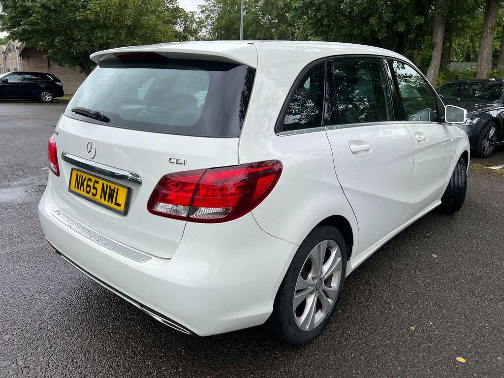 Mercedes-Benz B Class 1.5 B180 Cdi Sport Euro 6 Ss White #5
