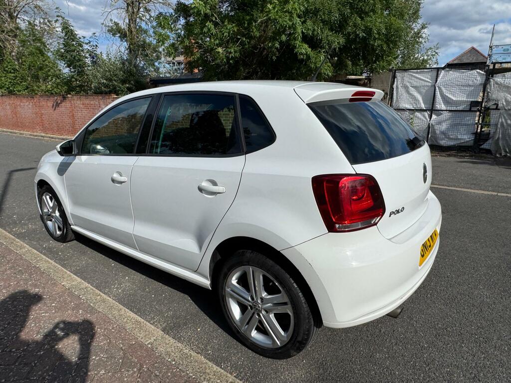 Volkswagen Polo Hatchback White #10