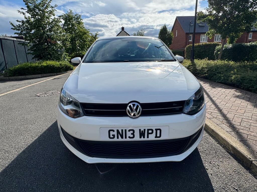 Volkswagen Polo Hatchback White #2