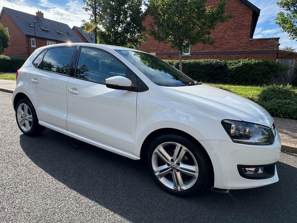 Volkswagen Polo Hatchback White #5