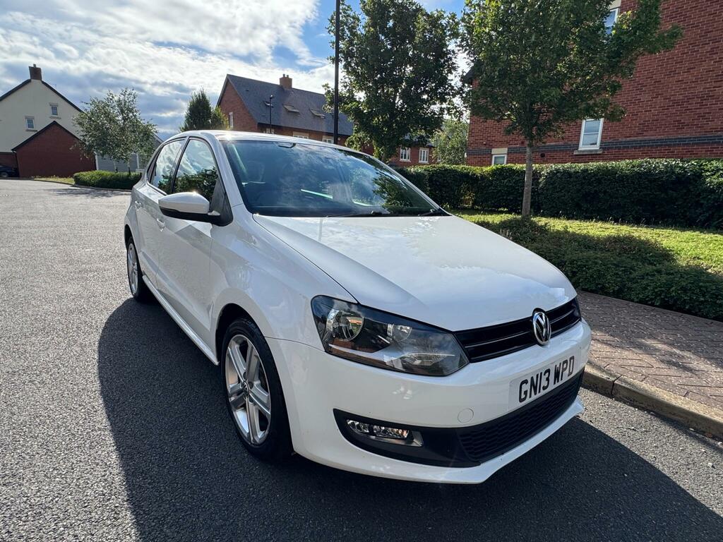 Volkswagen Polo Hatchback White #4