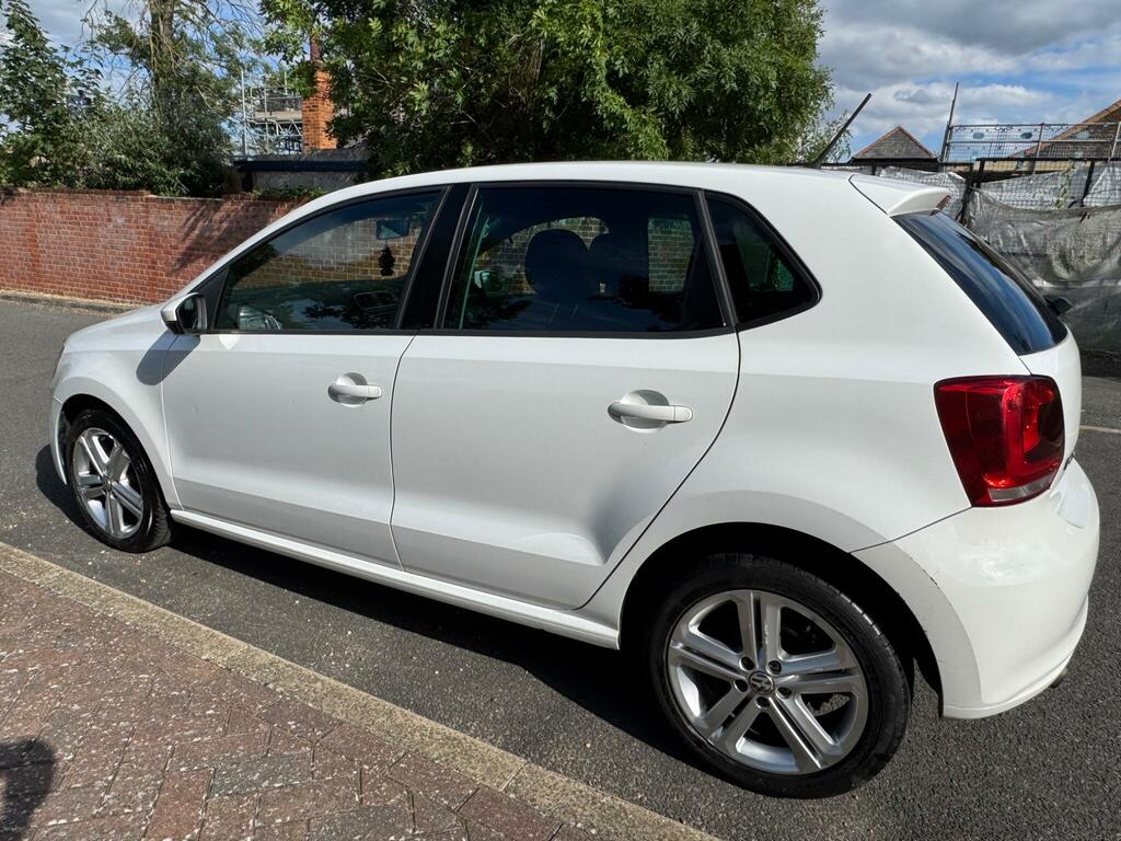 Volkswagen Polo Hatchback White #3