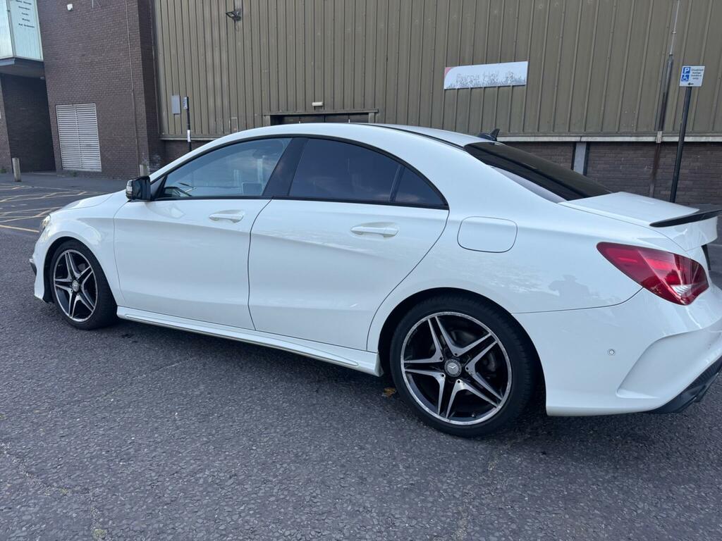 Mercedes-Benz CLA Class Amg Sport White #4