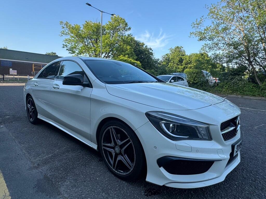 Mercedes-Benz CLA Class Amg Sport White #5