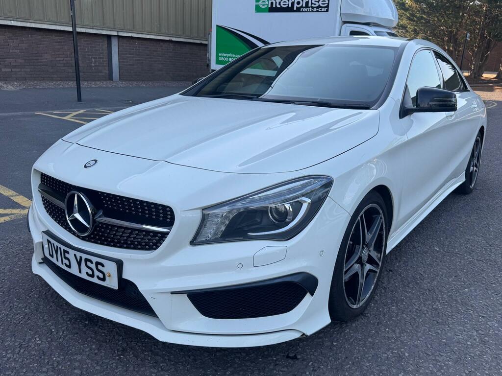 Mercedes-Benz CLA Class Amg Sport White #3