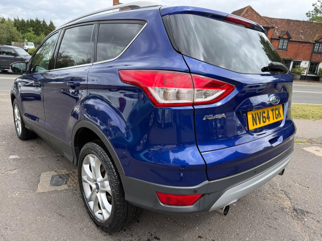Ford Kuga 2.0 Tdci Titanium 2Wd Euro 5 NV64TGK Blue #4