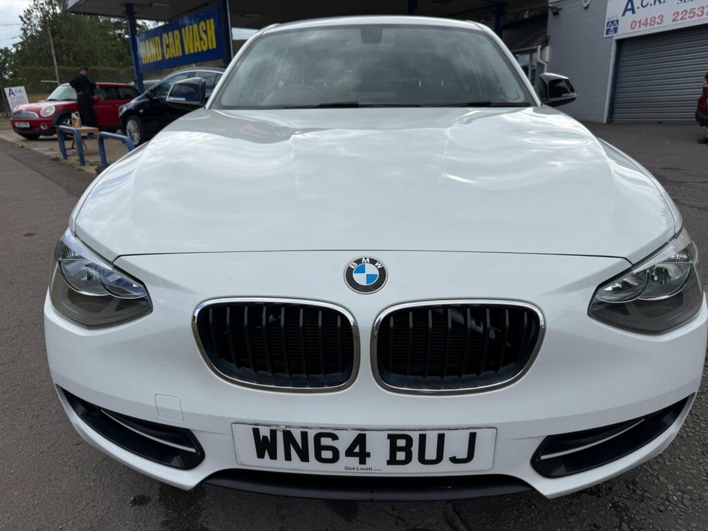 BMW 1 Series 2.0 116D Sport Euro 5 Ss White #2