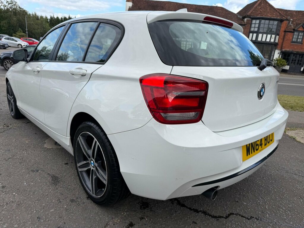 BMW 1 Series 2.0 116D Sport Euro 5 Ss White #4
