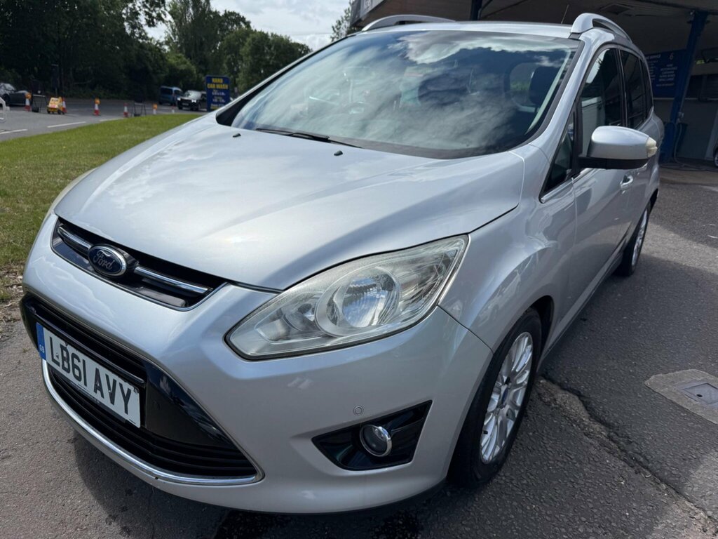 Ford Grand C-Max 2.0 Tdci Titanium Powershift Euro 5 Silver #3