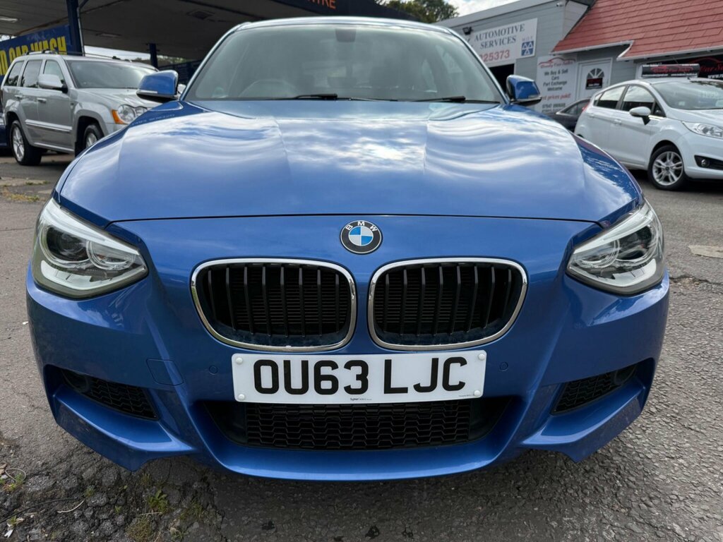 BMW 1 Series 1.6 118I M Sport Euro 6 Ss Blue #5