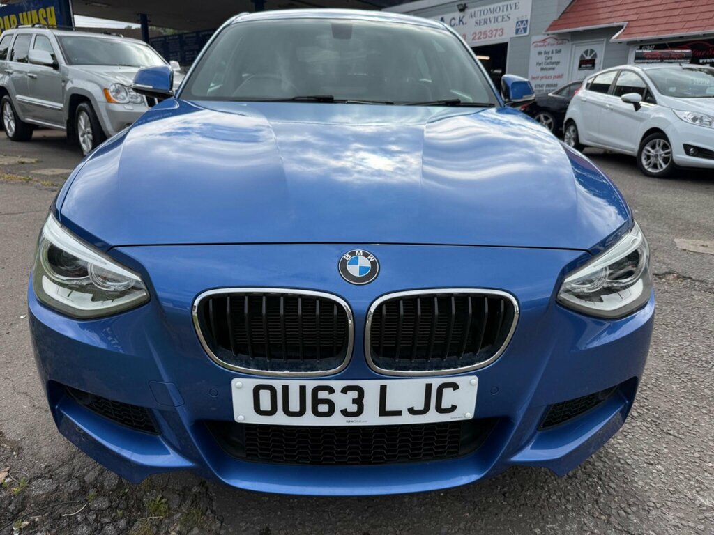 BMW 1 Series 1.6 118I M Sport Euro 6 Ss Blue #2