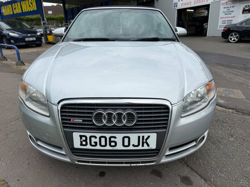 Audi A4 Cabriolet 1.8T S Line Multitronic Silver #2