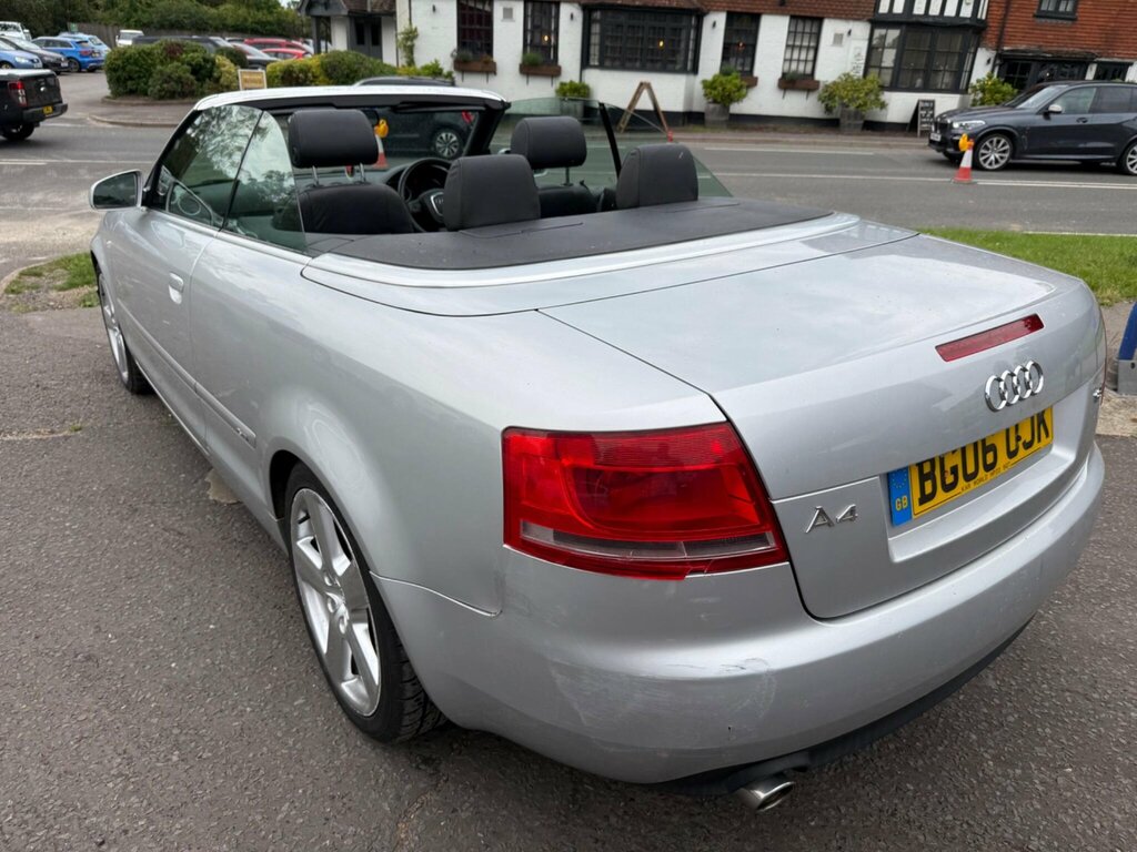 Audi A4 Cabriolet 1.8T S Line Multitronic Silver #6