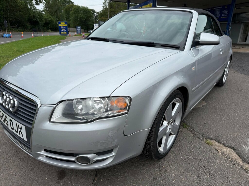 Audi A4 Cabriolet 1.8T S Line Multitronic Silver #3