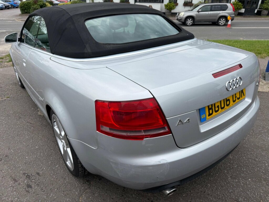 Audi A4 Cabriolet 1.8T S Line Multitronic Silver #4
