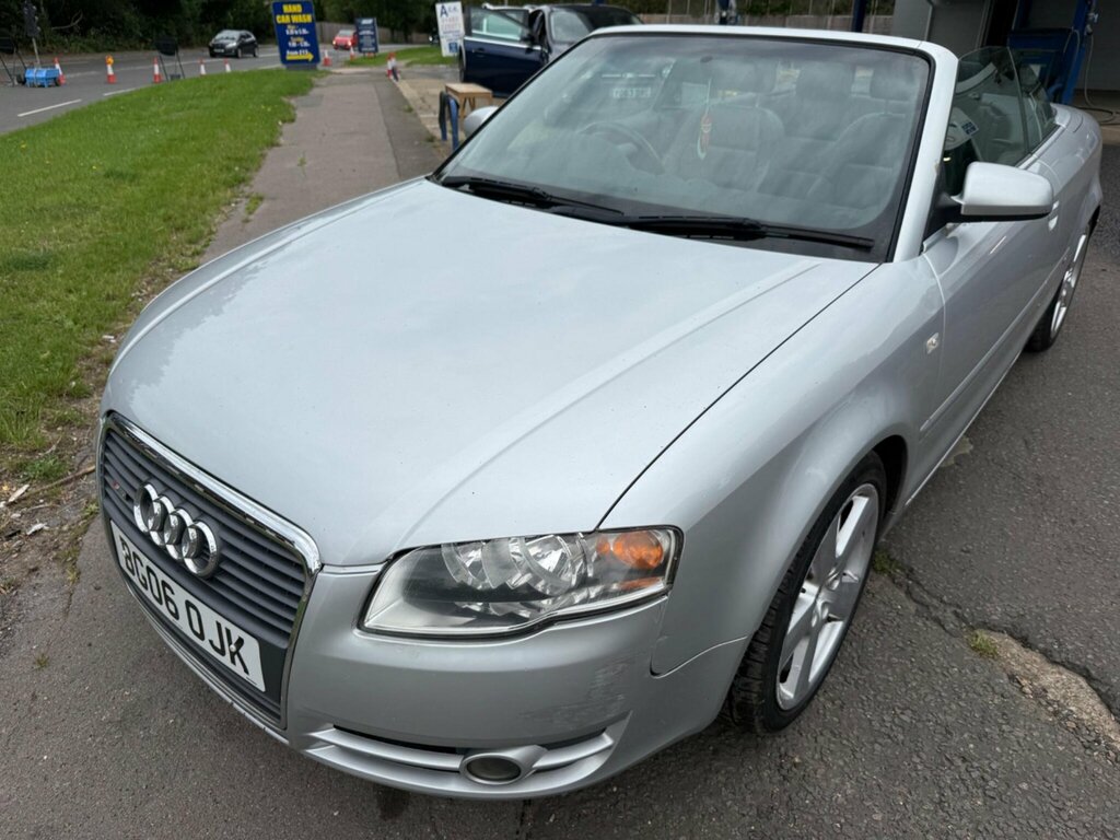 Audi A4 Cabriolet 1.8T S Line Multitronic Silver #5