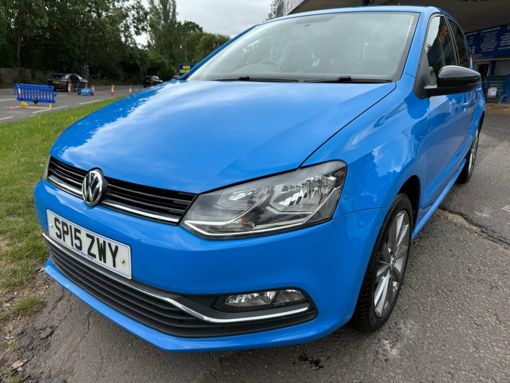 Volkswagen Polo 1.0 Bluemotion Tech Se Design Euro 6 Ss Blue #3
